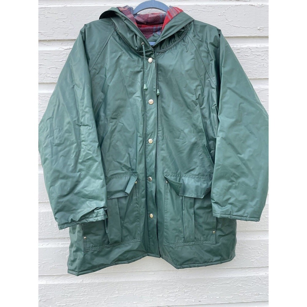 Green Hooded Women's Jacket